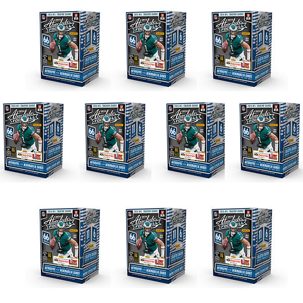 Break #375: NFL Football Pick Your Team (PYT) Break (10x Absolute Blaster)