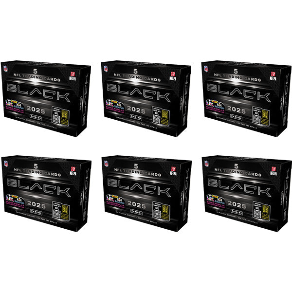 Break #399: HALF CASE NFL Football Pick Your Team (PYT) Break (6x Panini Black)