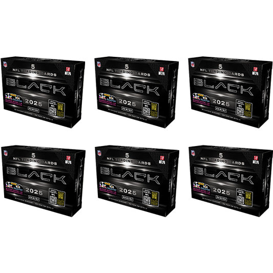 Break #399: HALF CASE NFL Football Pick Your Team (PYT) Break (6x Panini Black)